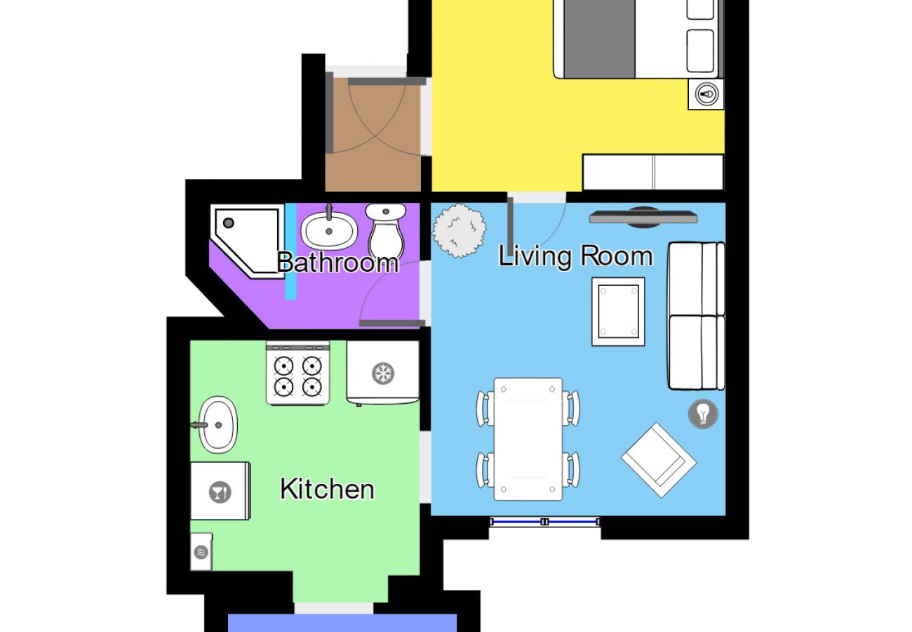 Apartment in Aalborg - aday - Fredericiagade Hotel Apartment 1