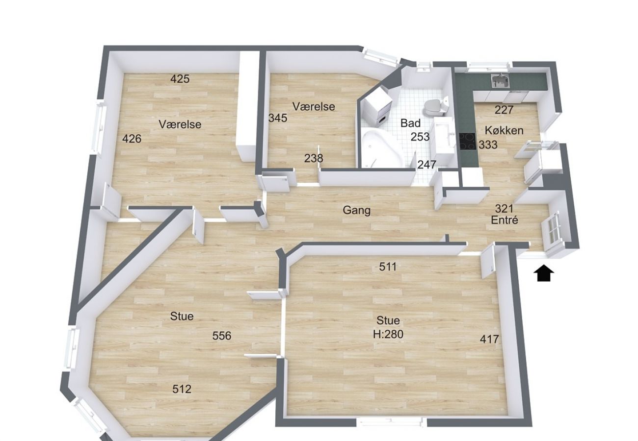 Apartment in Aalborg - aday - Delightful apartment in the heart of Aalborg