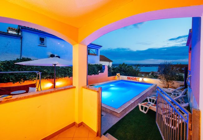 Hus i Maslenica - Poolincluded - Holiday house Favorit Hus i Maslenica - Poolincluded - Holiday house Favorit