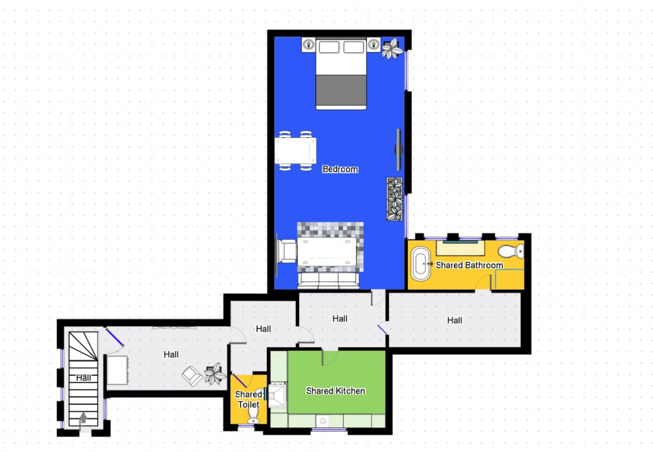 Leje pr. værelse i Frederikshavn - aday - Frederikshavn City Center - Luxurious room