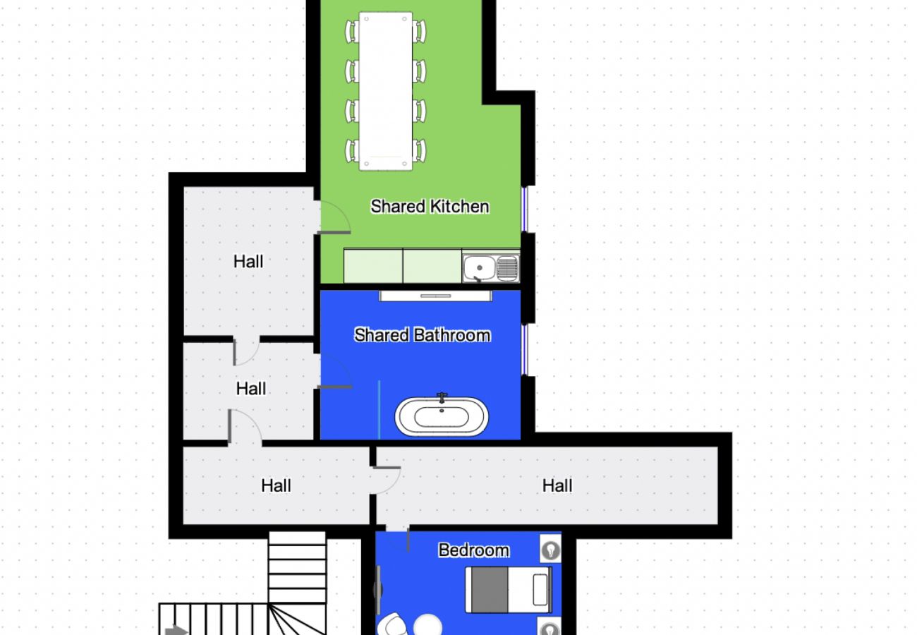 Leje pr. værelse i Frederikshavn - aday - Frederikshavn City Center - Single room